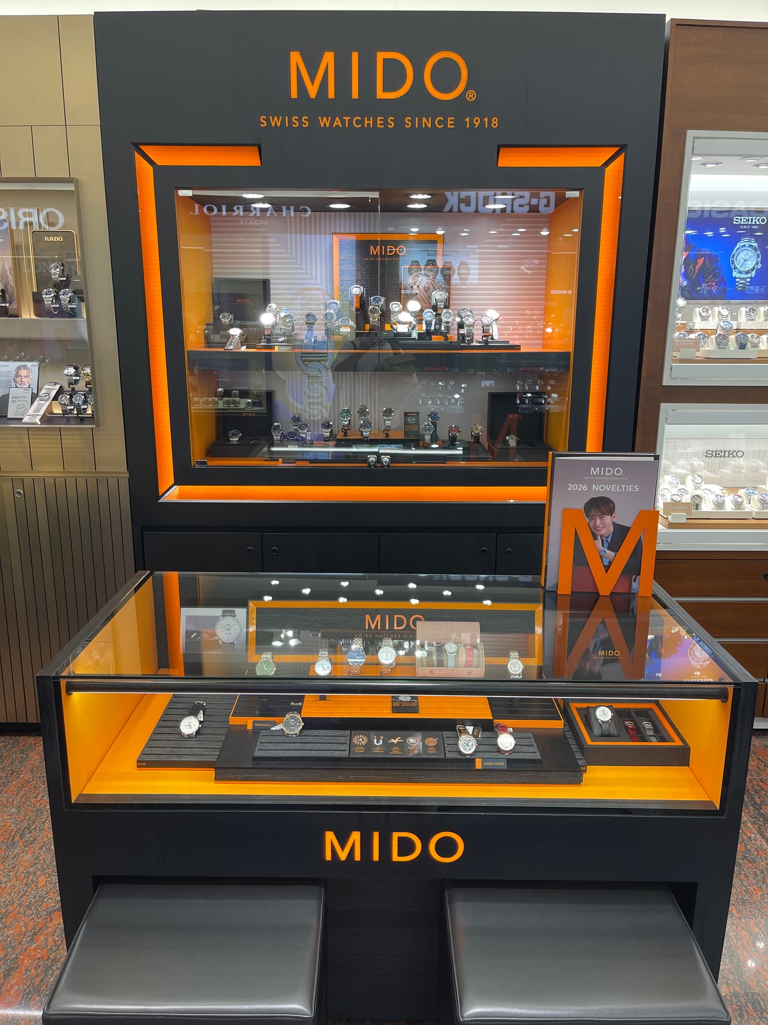 FORMOSA31 門市內 Mido 美度 專櫃實景